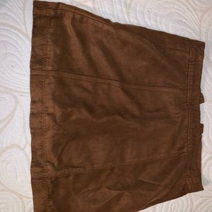 Brown Hollister skirt